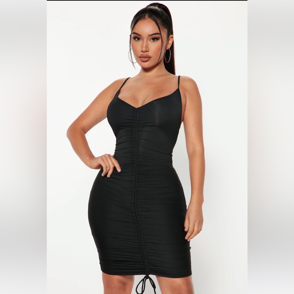 Fashion Nova Shanghai Ruched Dress